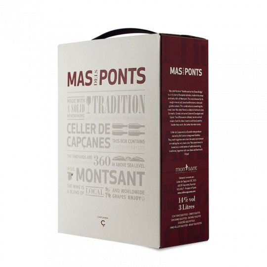 Mas dels Ponts Zak in Doos...