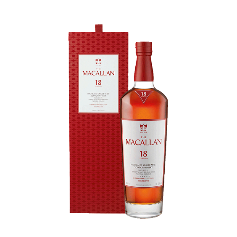 The Macallan 18 Anns Sherry Oak Scotch Whisky  70 cl.