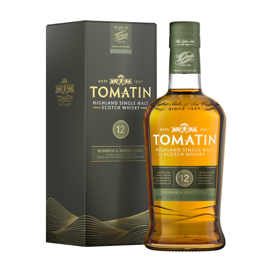 Tomatin 12 Anns Whisky  70 cl.