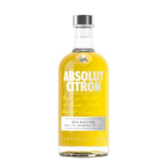 Absolut Citron Vodka 1 liter