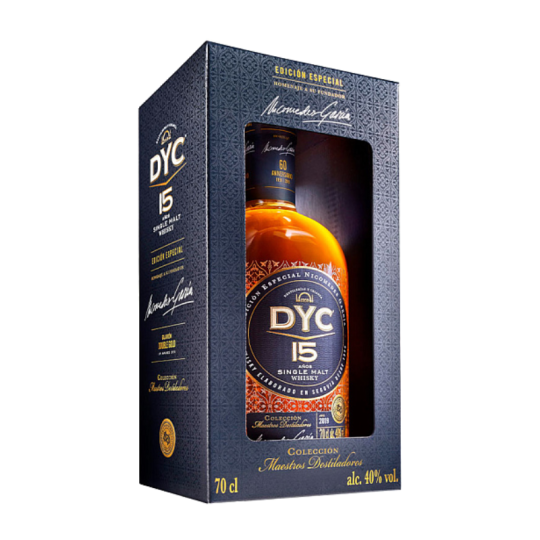 DYC 15 Year Old Whisky  70 cl.