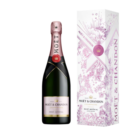 Doos 1 fles Moët & Chandon...