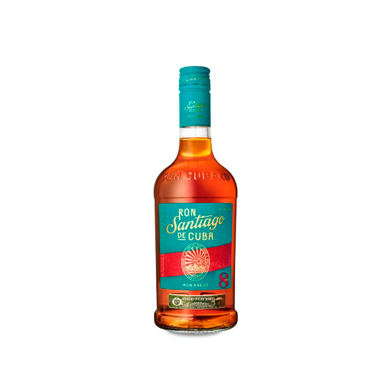 Santiago de Cuba 8 años Añejo 70 cl.