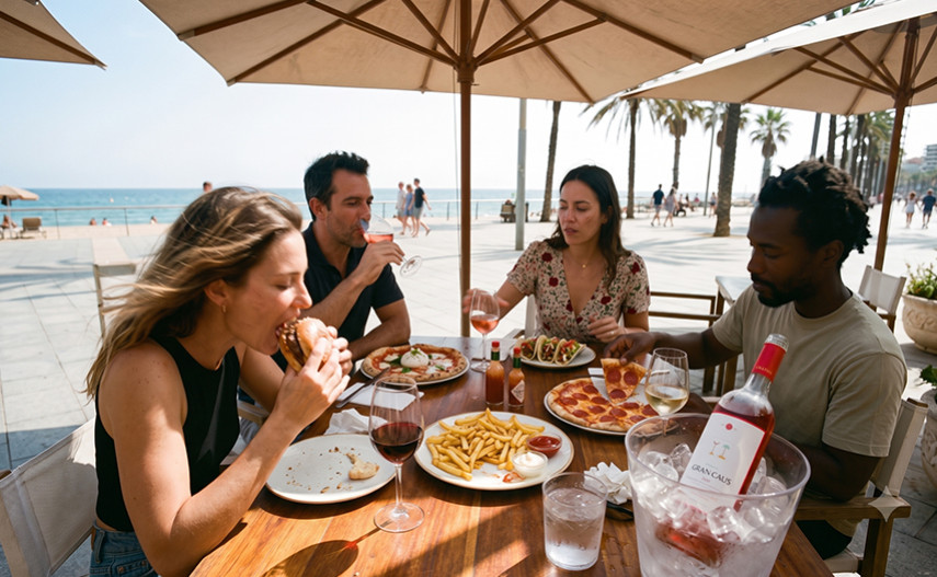 Zonder protocol drinken: welke wijn te openen bij pizza's, taco's, hamburgers en